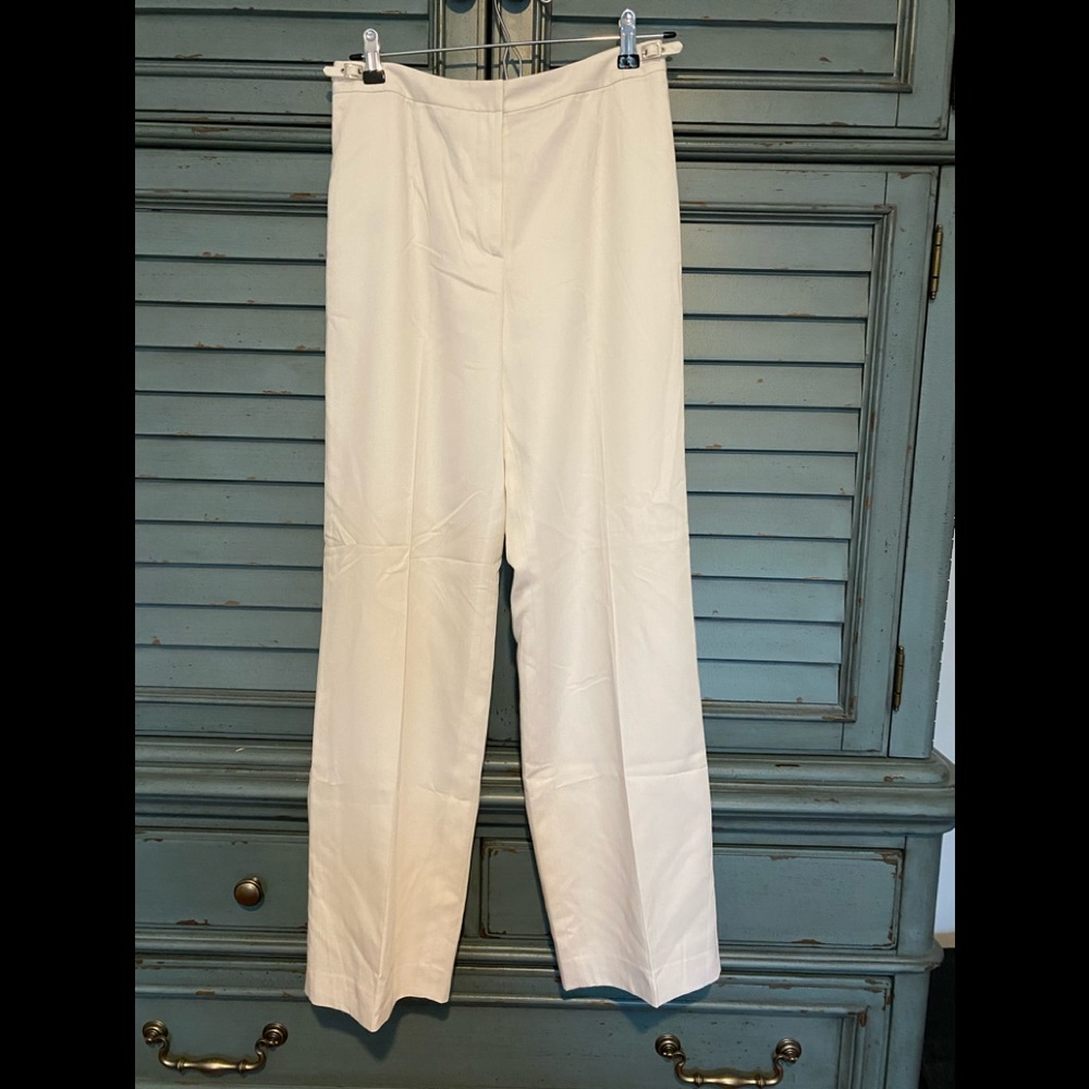 Ann Taylor white lined pants business/casual